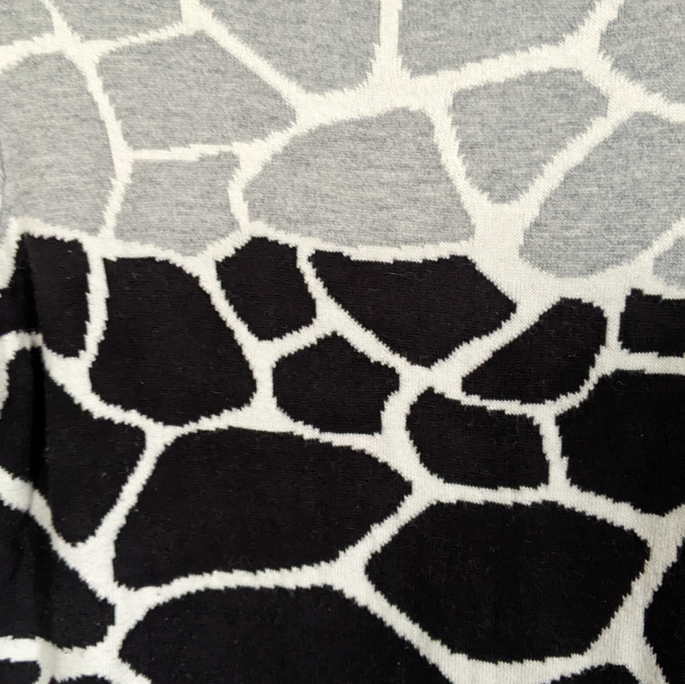 Talbots Animal Print Sweater - Picture 3 of 6